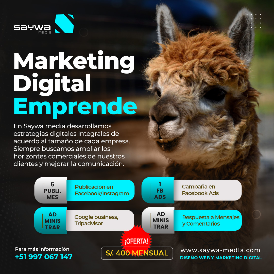 Marketing Digital Cusco