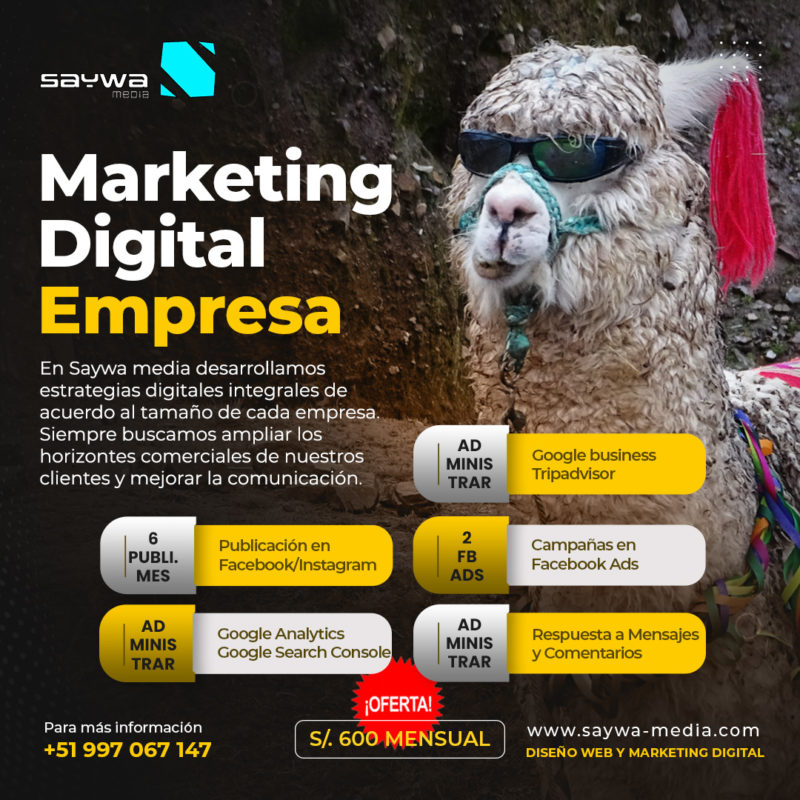 Marketing Digital Cusco